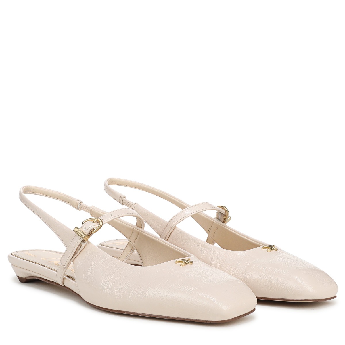 Sam Edelman Sam Edelman Circus NY Elara Slingback Mary Jane Flat in Vanilla Bean Beige PU