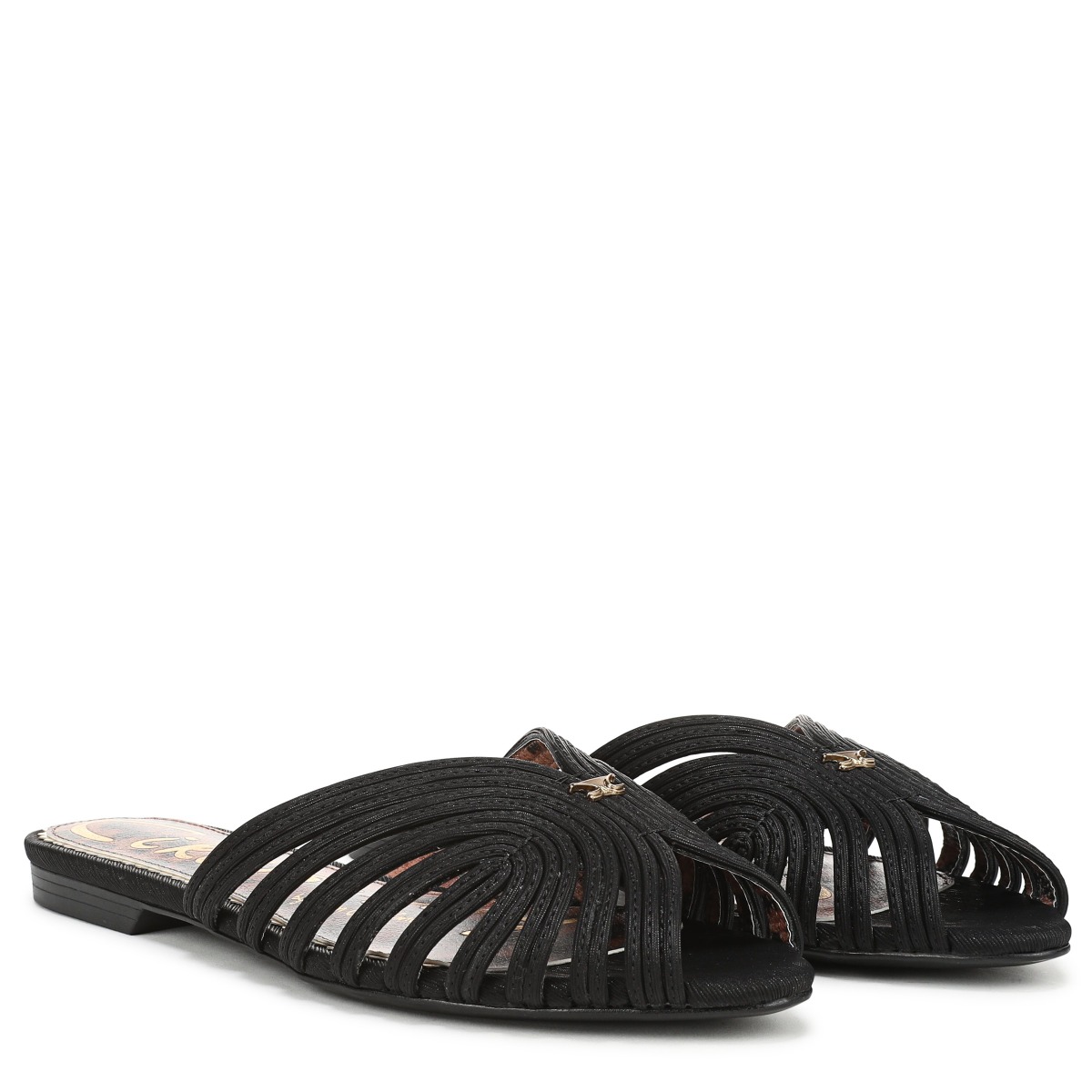 Sam Edelman Sam Edelman Circus NY Kathleen Mule Sandal in Black Metallic