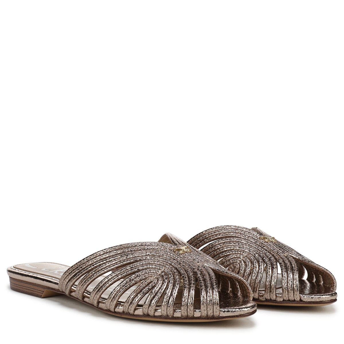 Sam Edelman Sam Edelman Circus NY Kathleen Mule Sandal in Yellow Gold Leaf