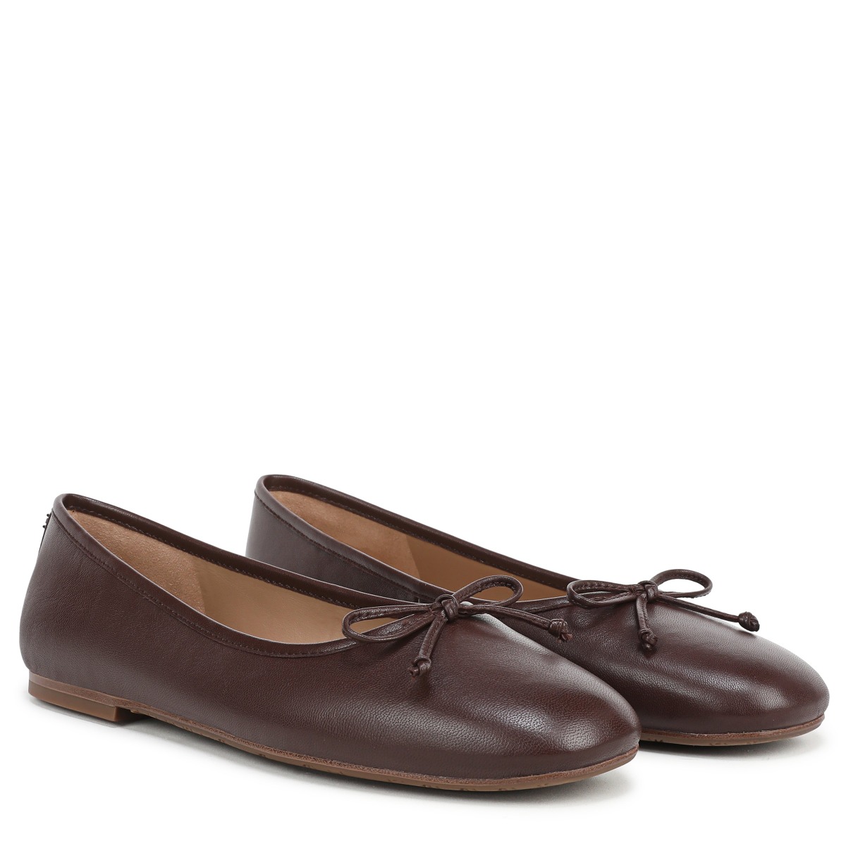 Sam Edelman Alie Ballet Flat in Spiced Brown Pecan Leather