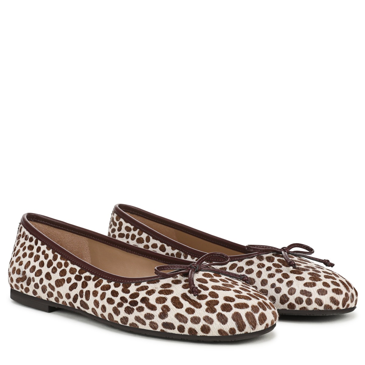 Sam Edelman Sam Edelman Alie Ballet Flat in Chocolate Brown Multi