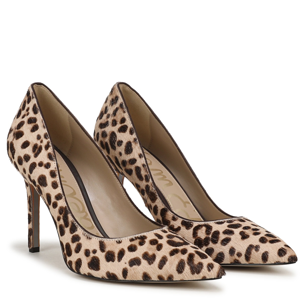 Sam Edelman Sam Edelman Hazel Pointed Toe Heel in Leopard Brahma Beige Hair