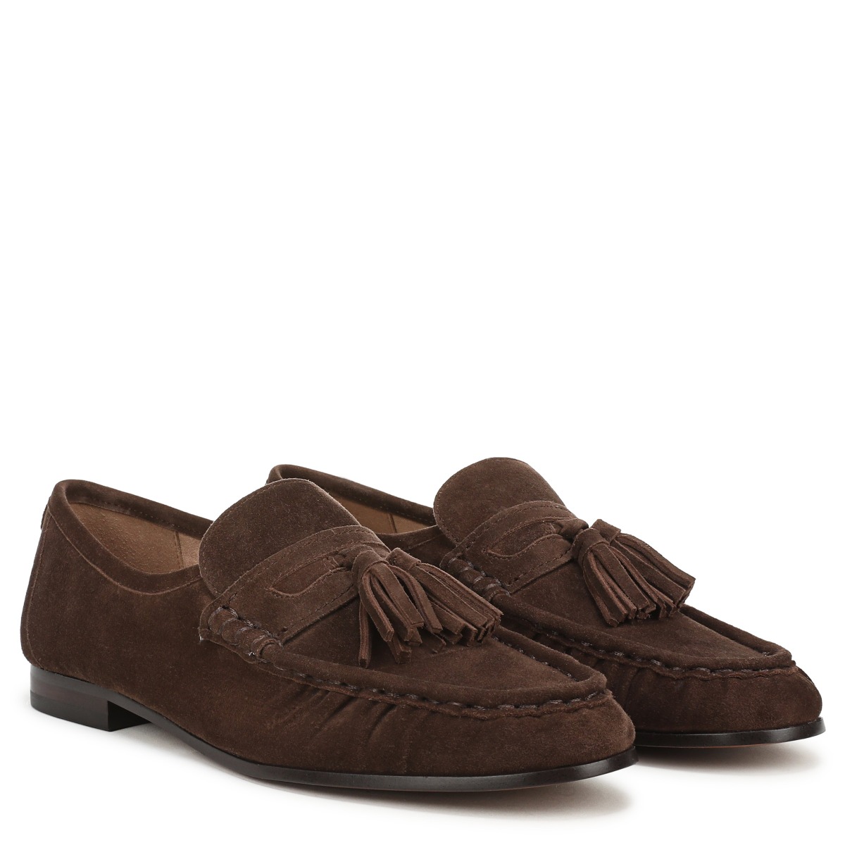 Sam Edelman Sam Edelman Lana Tassel Loafer in Mustang Brown Suede