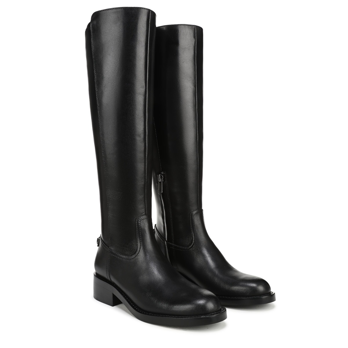 Sam Edelman Misty Knee High Boot in Black Leather