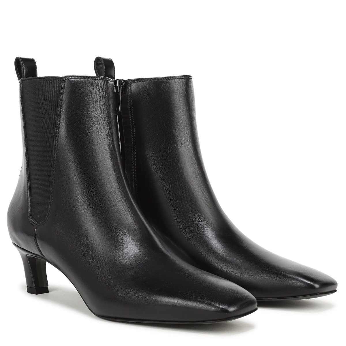 Sam Edelman Peony Ankle Boot in Black Leather