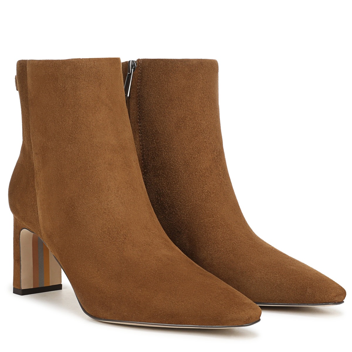 Sam Edelman Sam Edelman Saige Ankle Boot in Warm Brown Nutmeg Suede