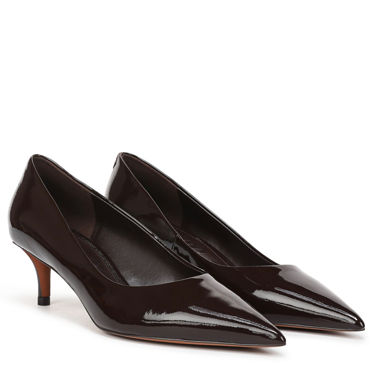 Sam Edelman Sam Edelman Summer Pointed Toe Pump in Rich Chocolate Brown Patent Leather
