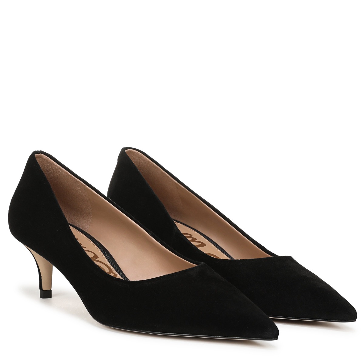Sam Edelman Sam Edelman Summer Pointed Toe Pump in Black Suede
