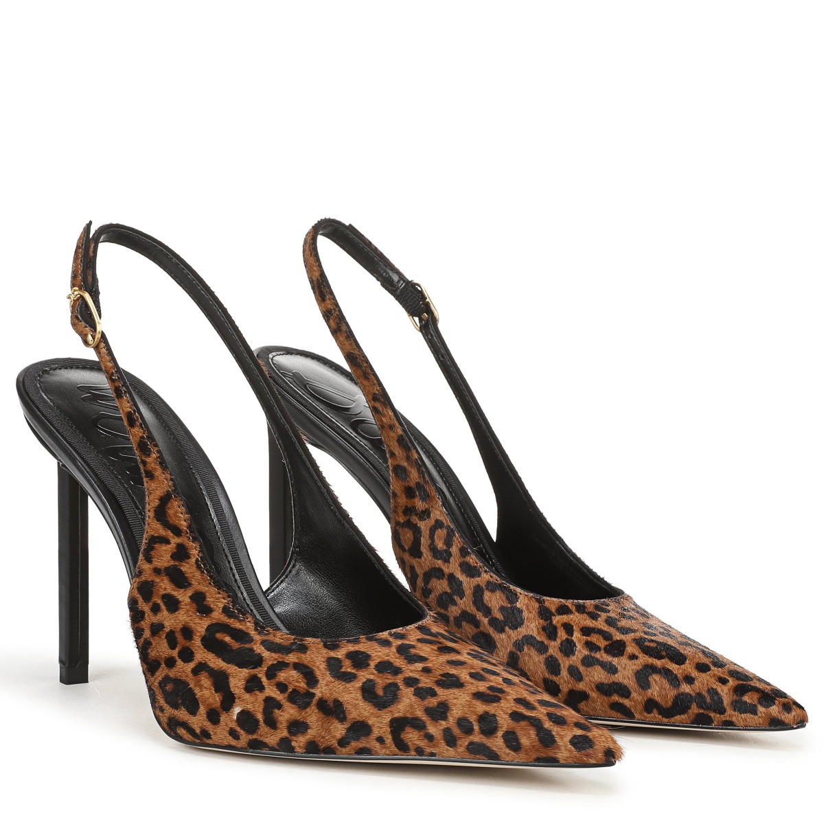 Sam Edelman Tegan Slingback Pump in Leopard Brahma Brown Multi Hair