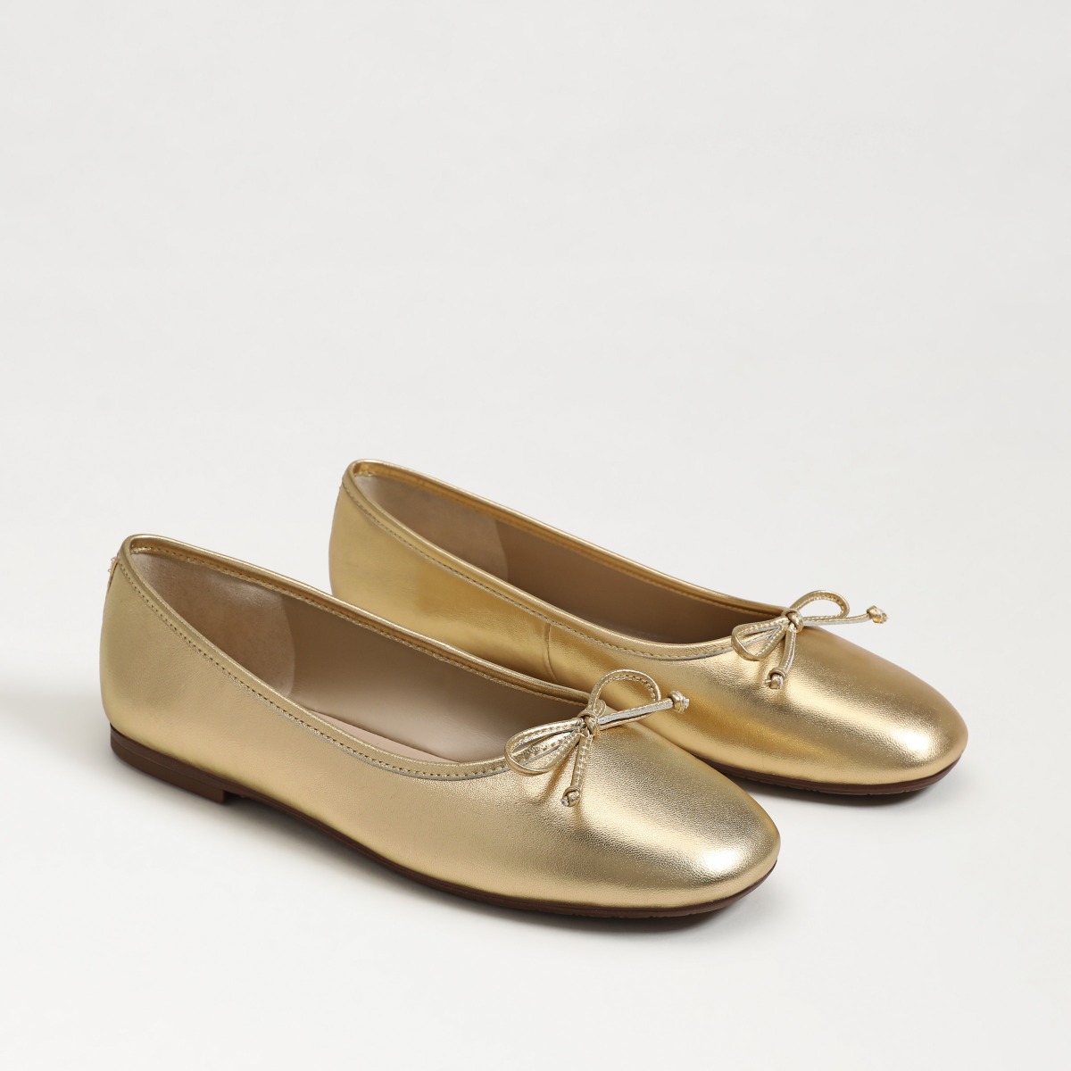 Sam Edelman Sam Edelman Alie Ballet Flat in Amber Gold