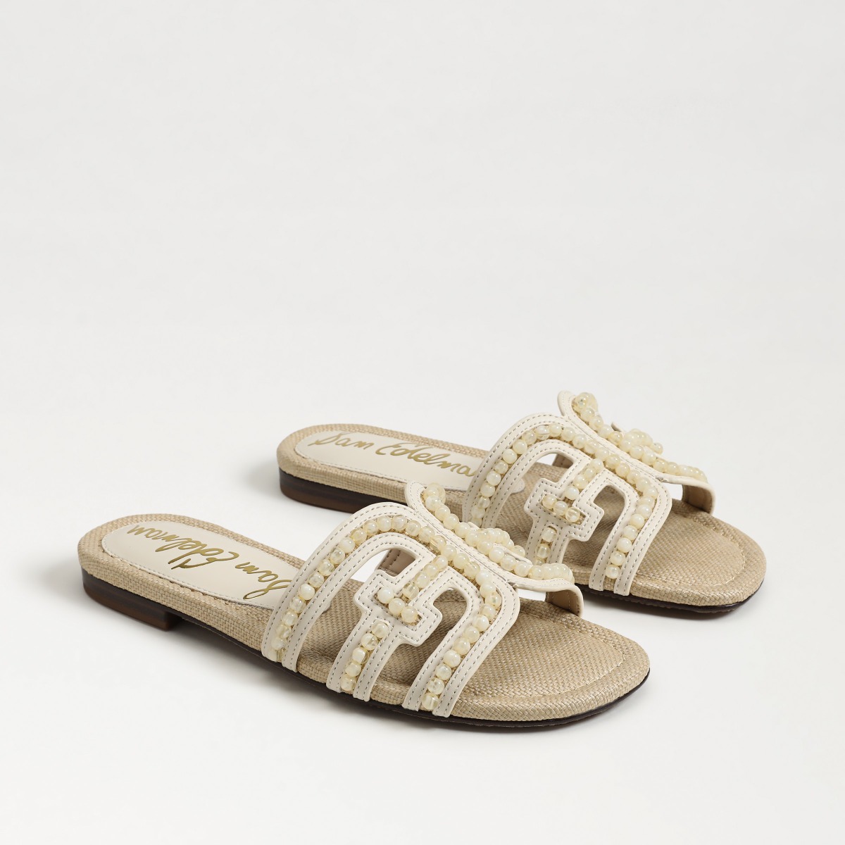 Sam Edelman Bay Tide Slide Sandal in Light Almond