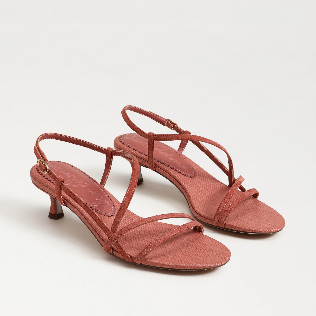 Sam Edelman Sam Edelman Cora Kitten Heel Sandal in Indie Pink
