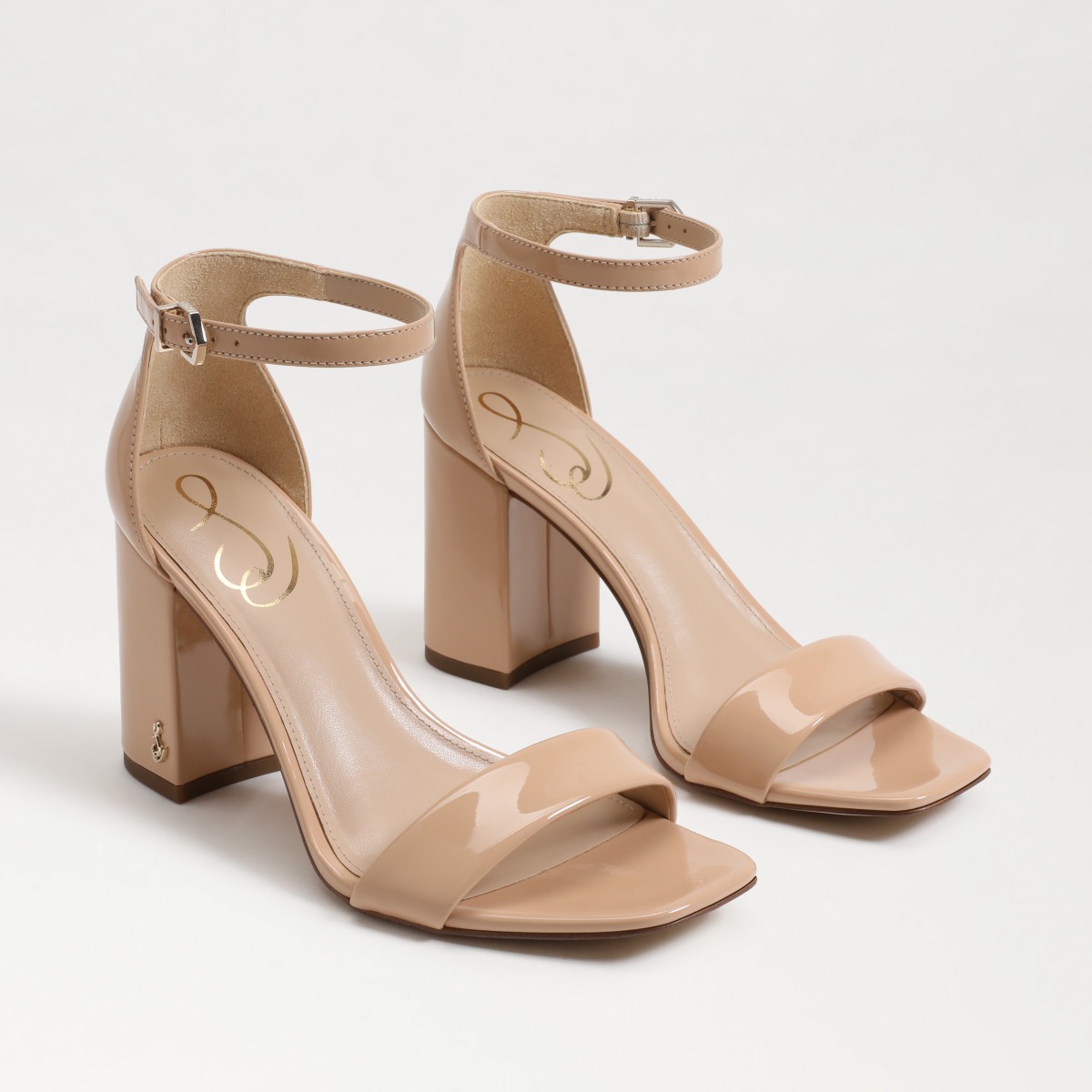 Sam Edelman Sam Edelman Daniella Block Heel Sandal in Beige Blush
