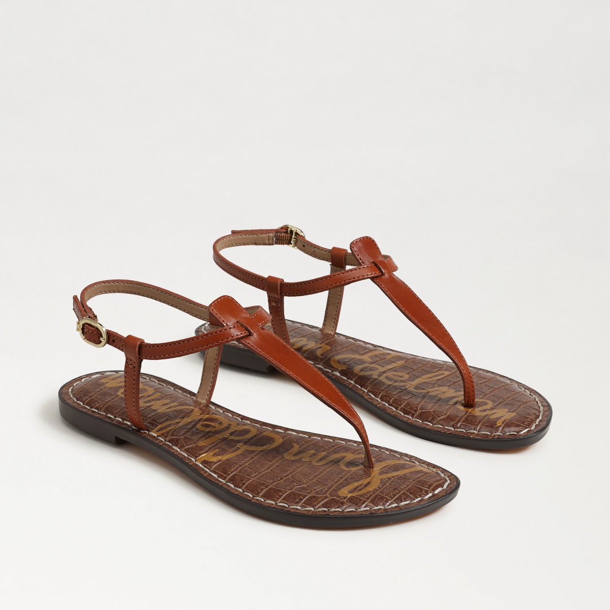 Sam Edelman Gigi Thong Sandal in Kona Brown
