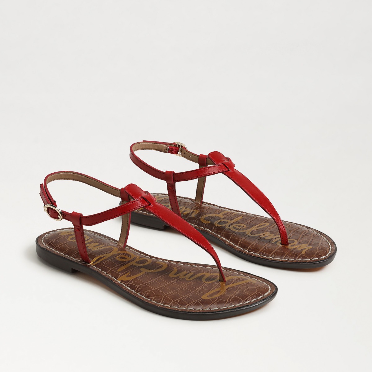 Sam Edelman Gigi Thong Sandal in Summer Red