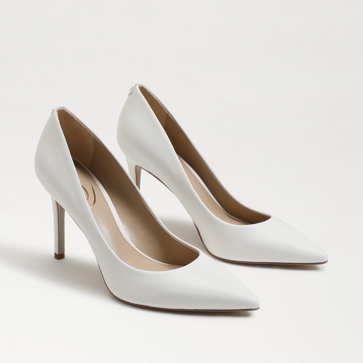 Sam Edelman Sam Edelman Hazel Pointed Toe Heel in Bright White