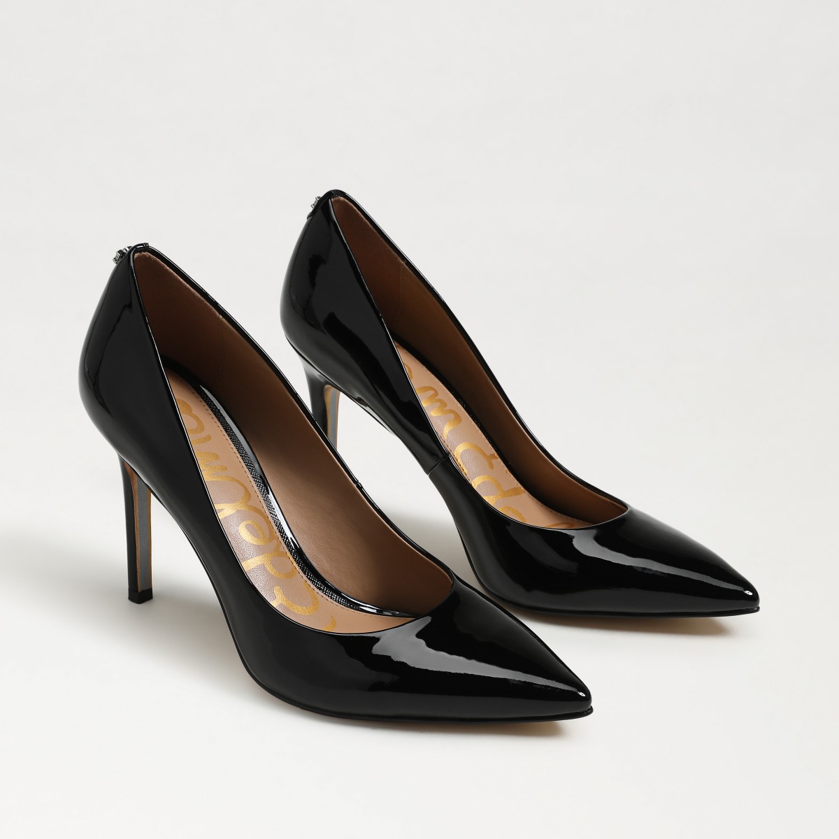 Sam Edelman Sam Edelman Hazel Pointed Toe Heel in Black Patent