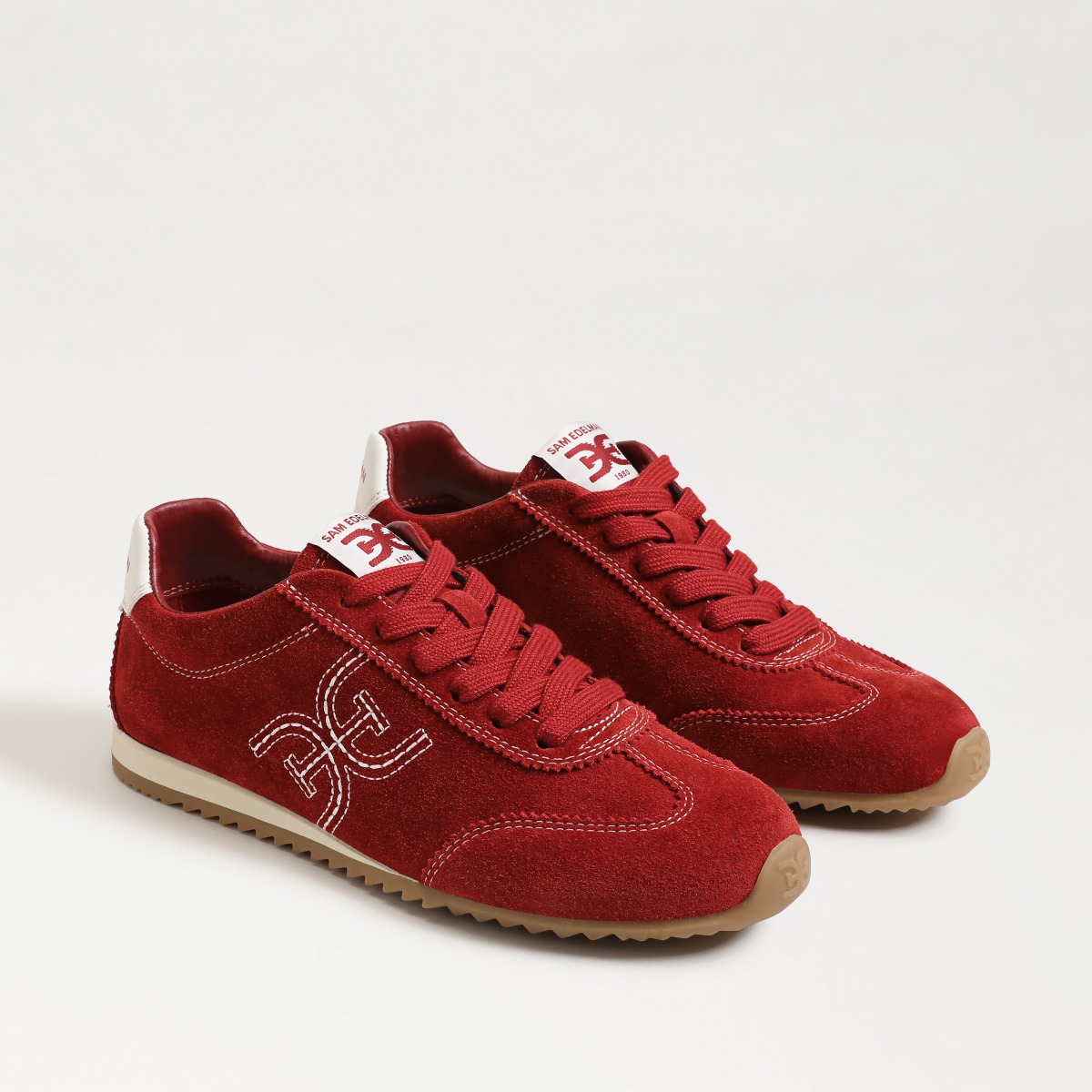 Sam Edelman Sam Edelman Isella Sneaker in Deep Scarlet
