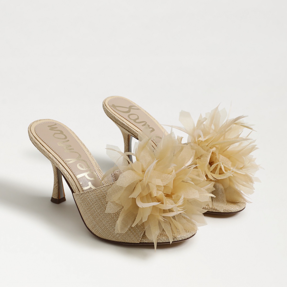 Sam Edelman Sam Edelman Jace Kitten Heel Sandal in Light Almond