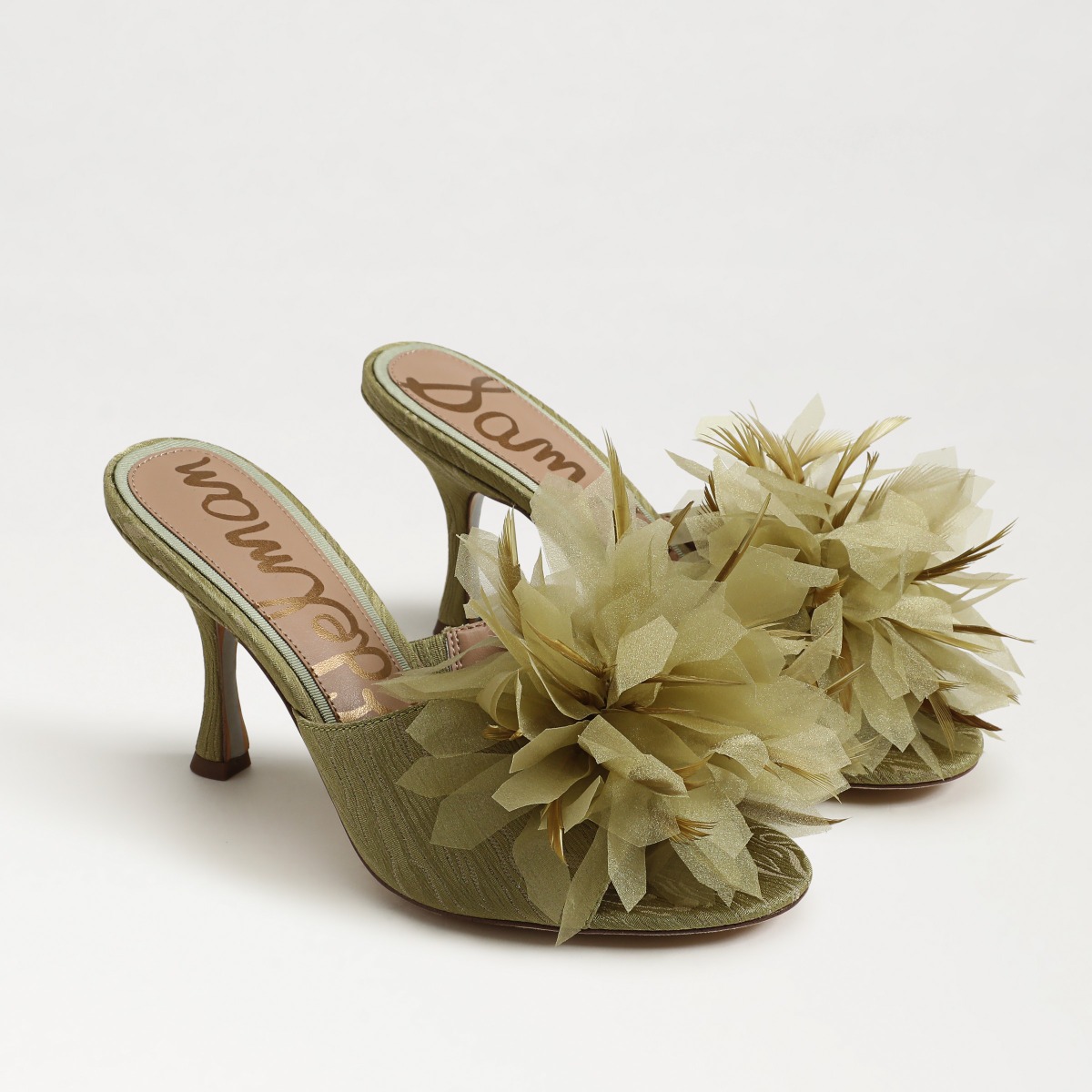 Sam Edelman Sam Edelman Jace Kitten Heel Sandal in Soft Fern
