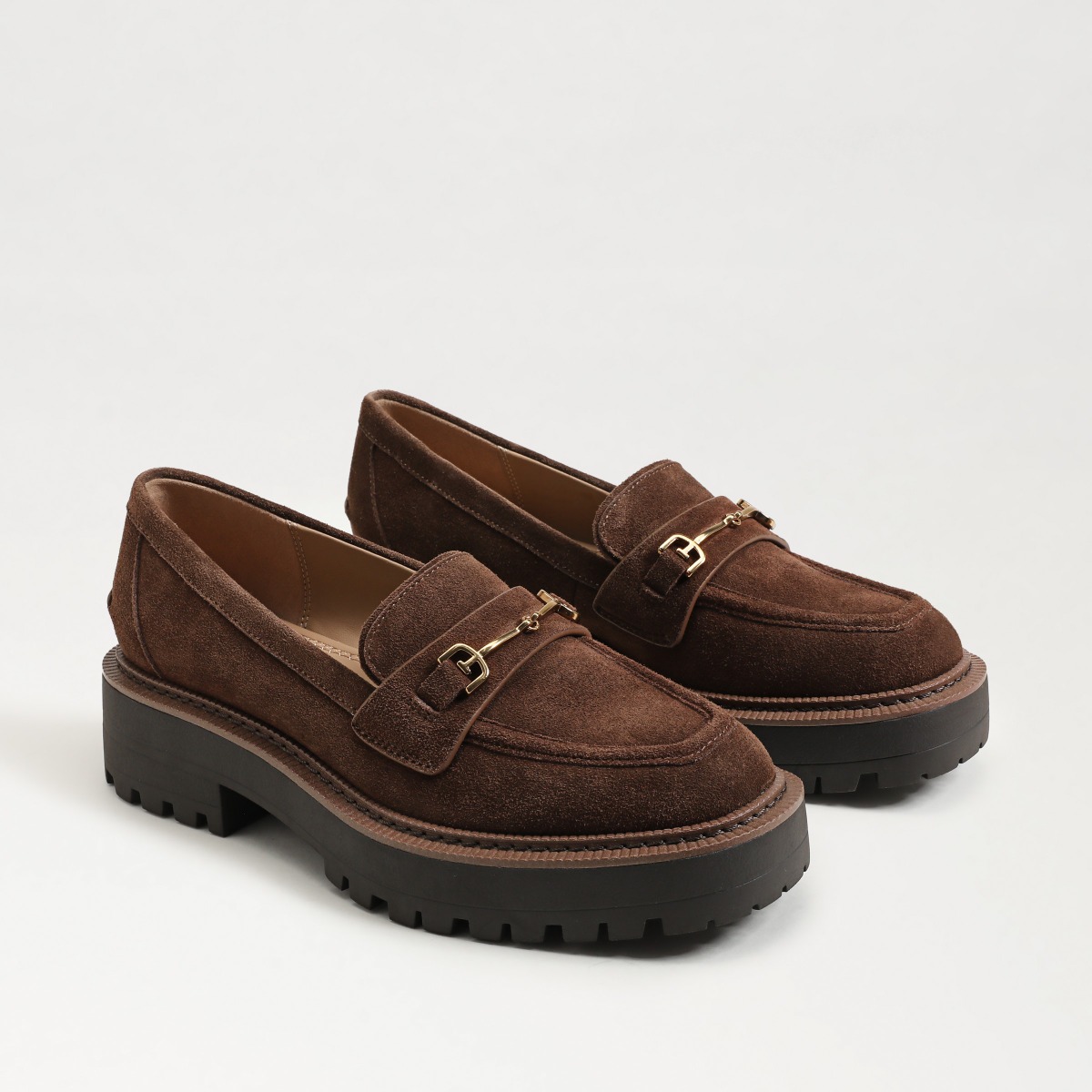 Sam Edelman Sam Edelman Lea Platform Loafer in Mustang Brown
