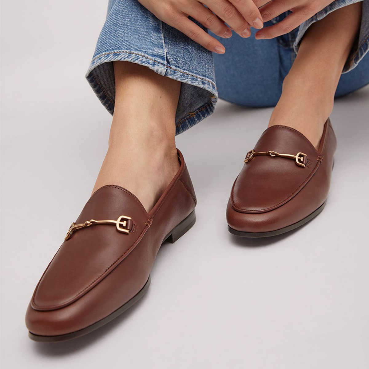 Sam Edelman Sam Edelman Loraine Bit Loafer in Terazzo Brown