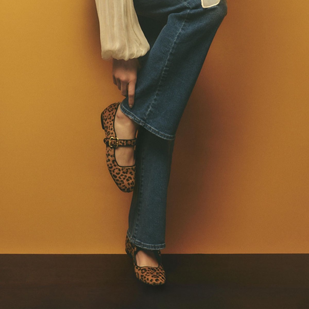 Sam Edelman Sam Edelman Michaela Mary Jane Flat in Granada Tan
