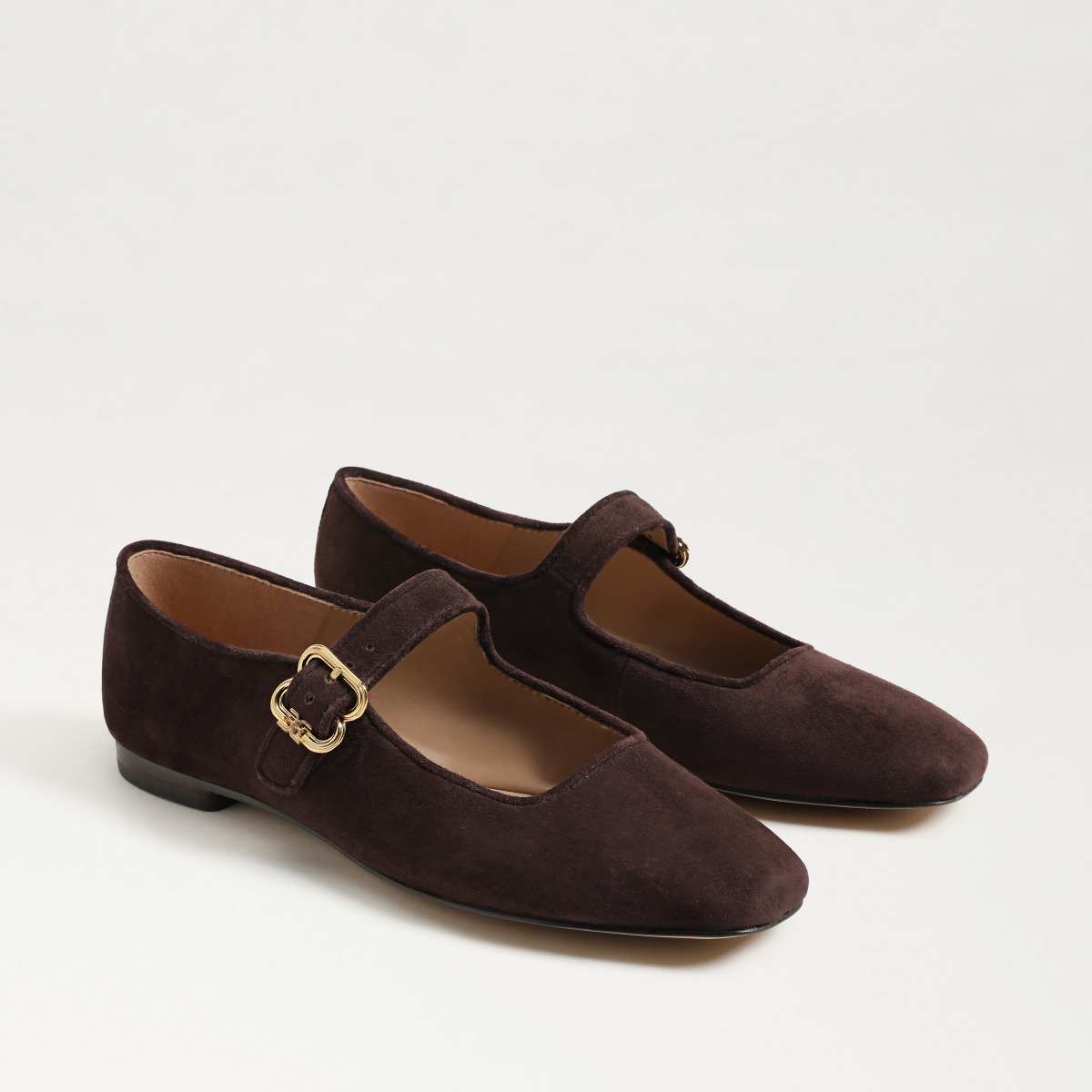 Sam Edelman Sam Edelman Michaela Mary Jane Flat in Cafe Noir