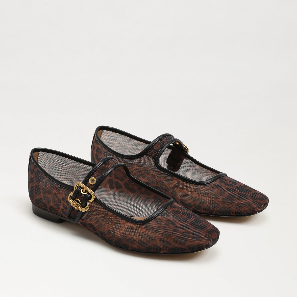 Sam Edelman Sam Edelman Michaela Mesh Mary Jane Flat in Brandy