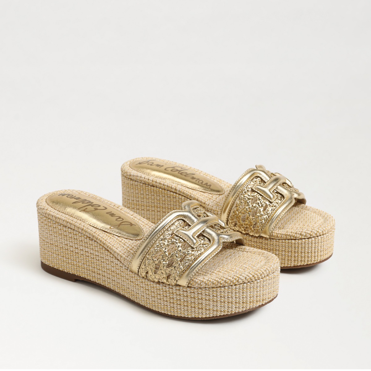 Sam Edelman Sam Edelman Pauleena Espadrille Sandal in Amber Gold