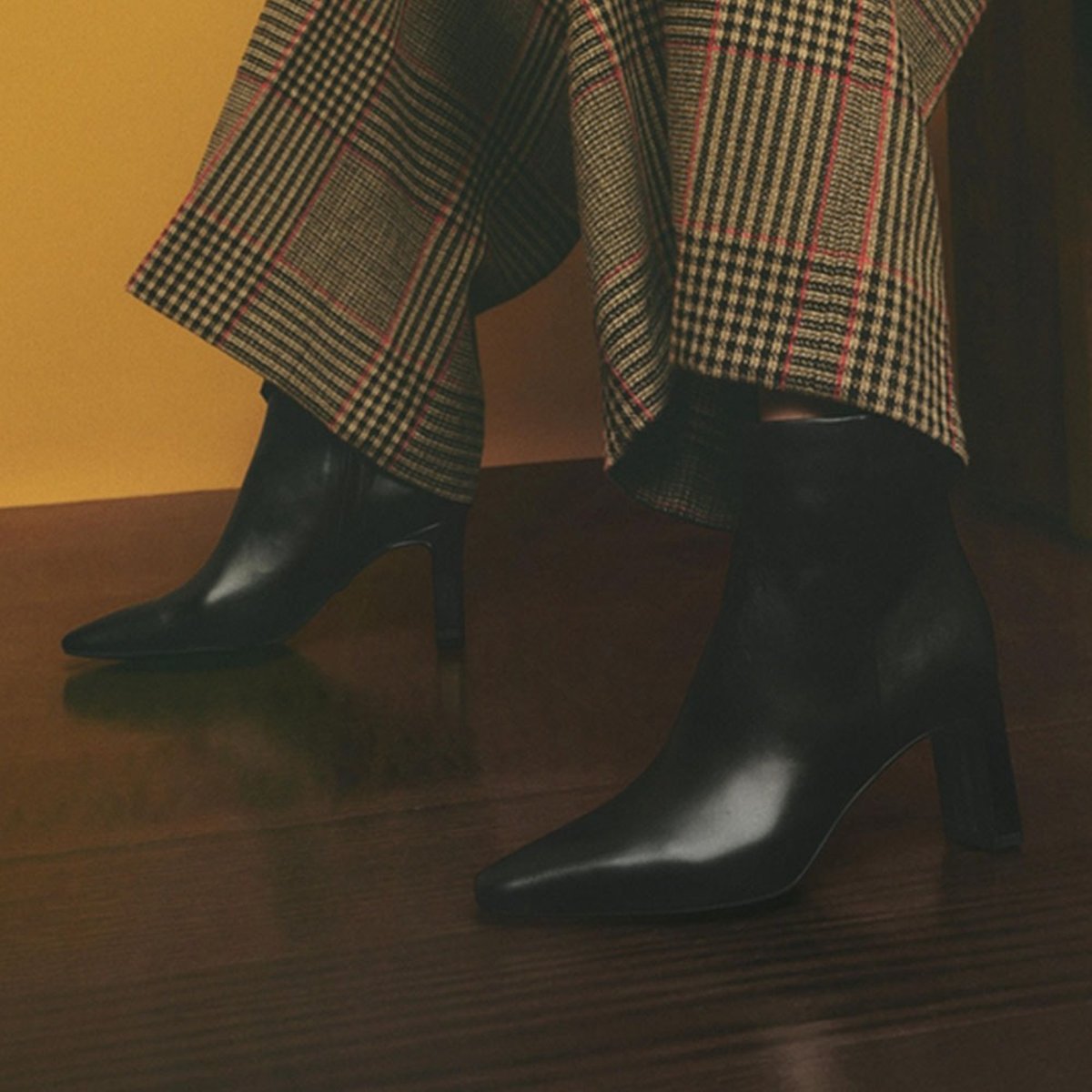 Sam Edelman Sam Edelman Saige Ankle Boot in Black Nappa