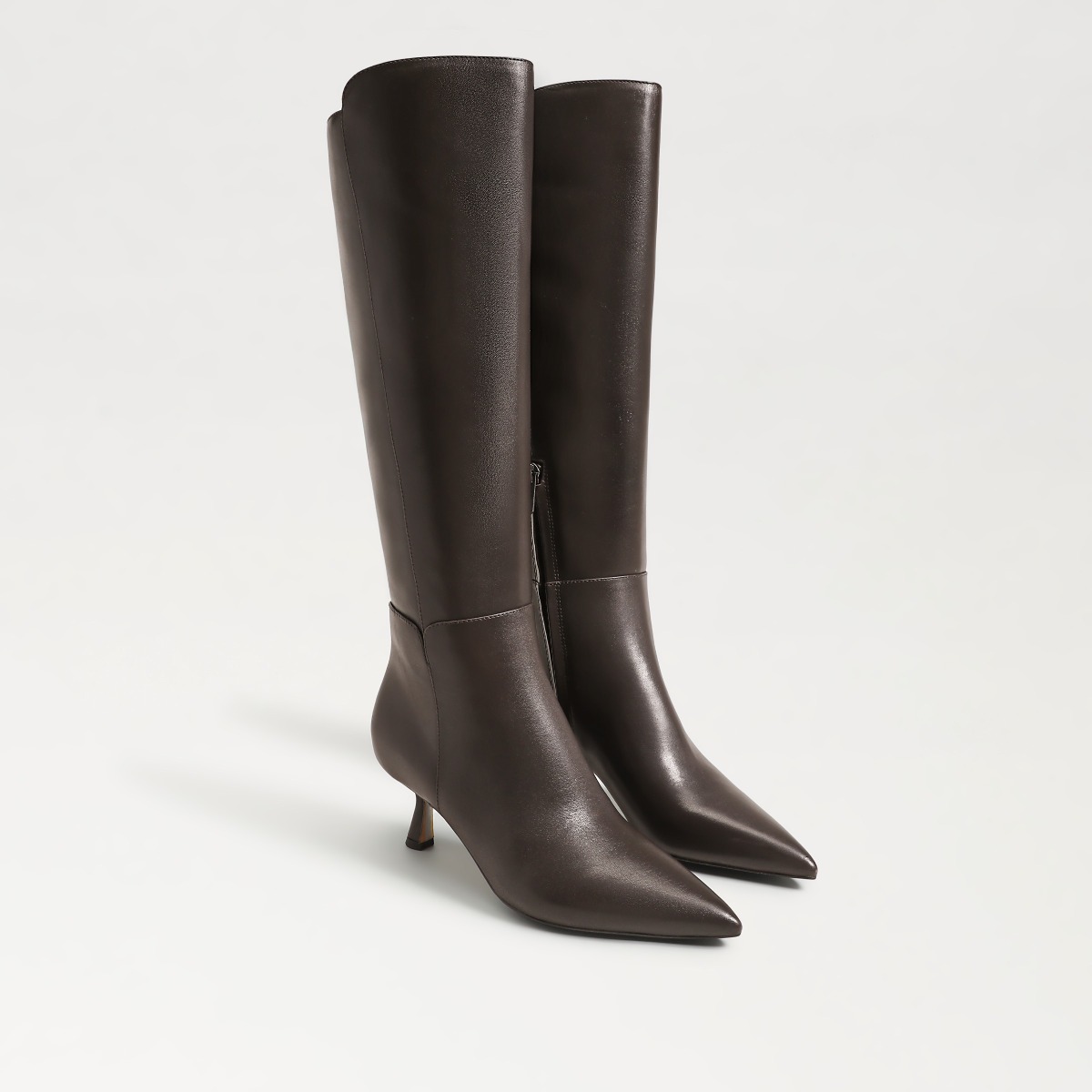Sam Edelman Sam Edelman Taylin Pointed Toe Knee High Boot in Chocolate Brown