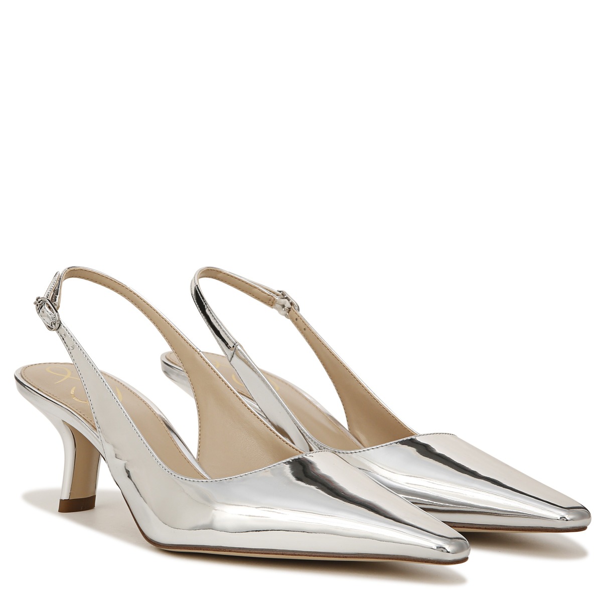 Sam Edelman Sam Edelman Bianka Slingback Pump in Soft Silver