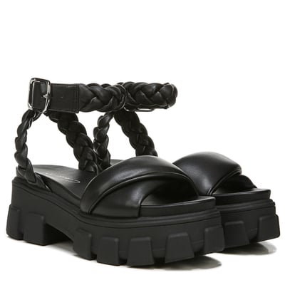 Sam Edelman Circus NY Gayle Sandal in Black PU