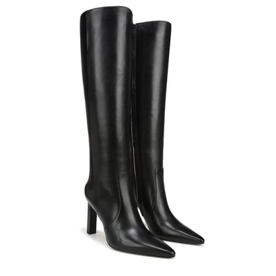 Sam Edelman Cassie Knee High Boot in Black Leather