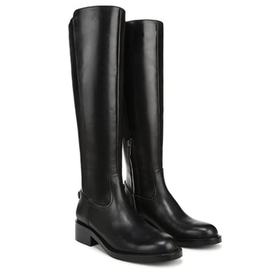 Sam Edelman Misty Knee High Boot in Black Leather