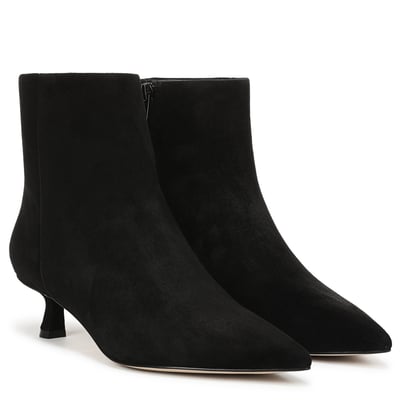 Sam Edelman Ryla Ankle Boot in Black Suede