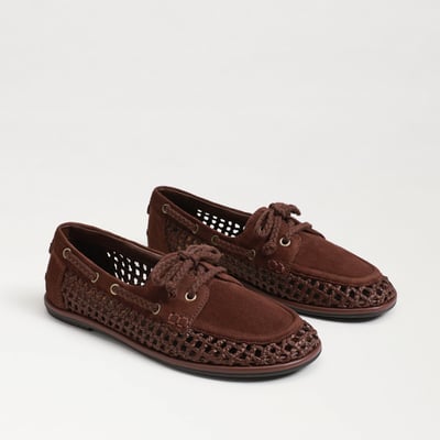 Sam Edelman Bria Woven Loafer in Ande Brown