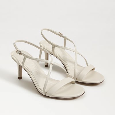 Sam Edelman Ginny Strappy Heel Sandal in Modern Ivory