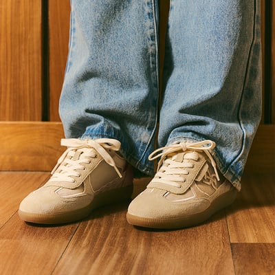 Sam Edelman Kyla Sneaker in Modern Ivory