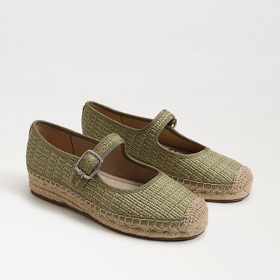 Sam Edelman Mackie Mary Jane Espadrille in Washed Sage