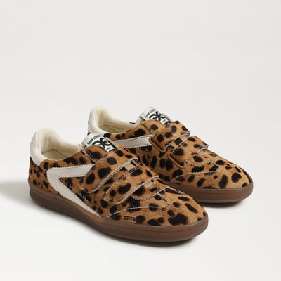 Sam Edelman Talia Velcro Sneaker in Brown Multi