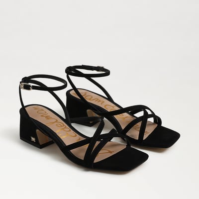Sam Edelman Whitley Block Heel Sandal in Black