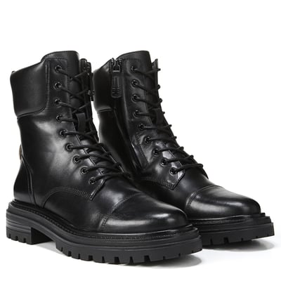 Sam Edelman Aleia Combat Boot in Black