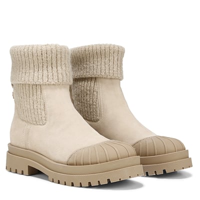 Sam Edelman Steele Knit Chelsea Boot in Oat