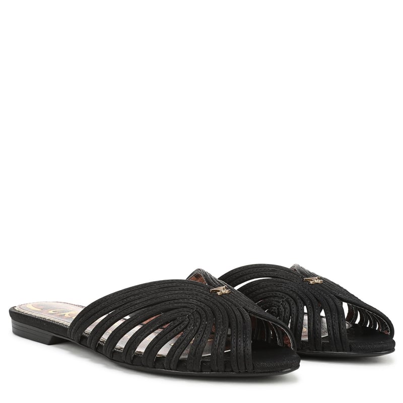 Sam Edelman Sam Edelman Circus NY Kathleen Mule Sandal in Black Metallic