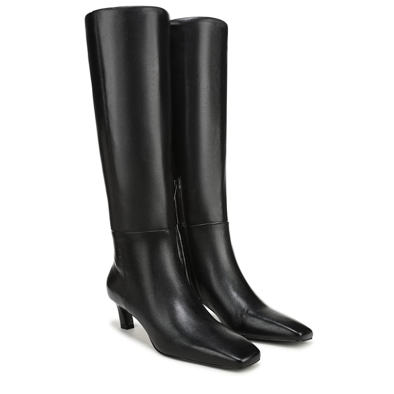 Sam Edelman Perla Knee High Boot in Black Leather