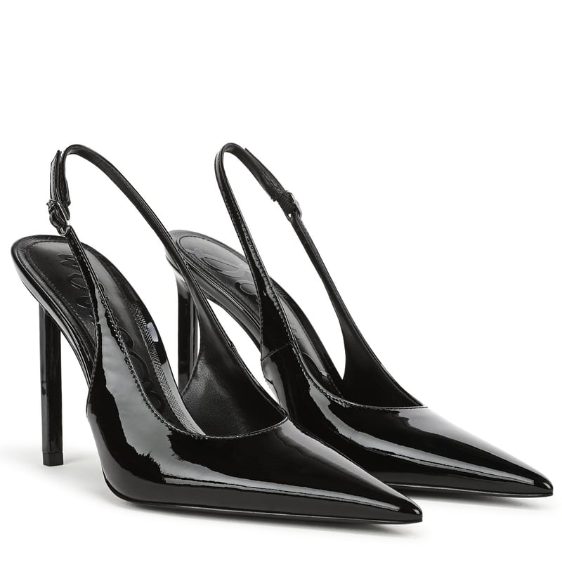 Sam Edelman Tegan Slingback Pump in Black Suede