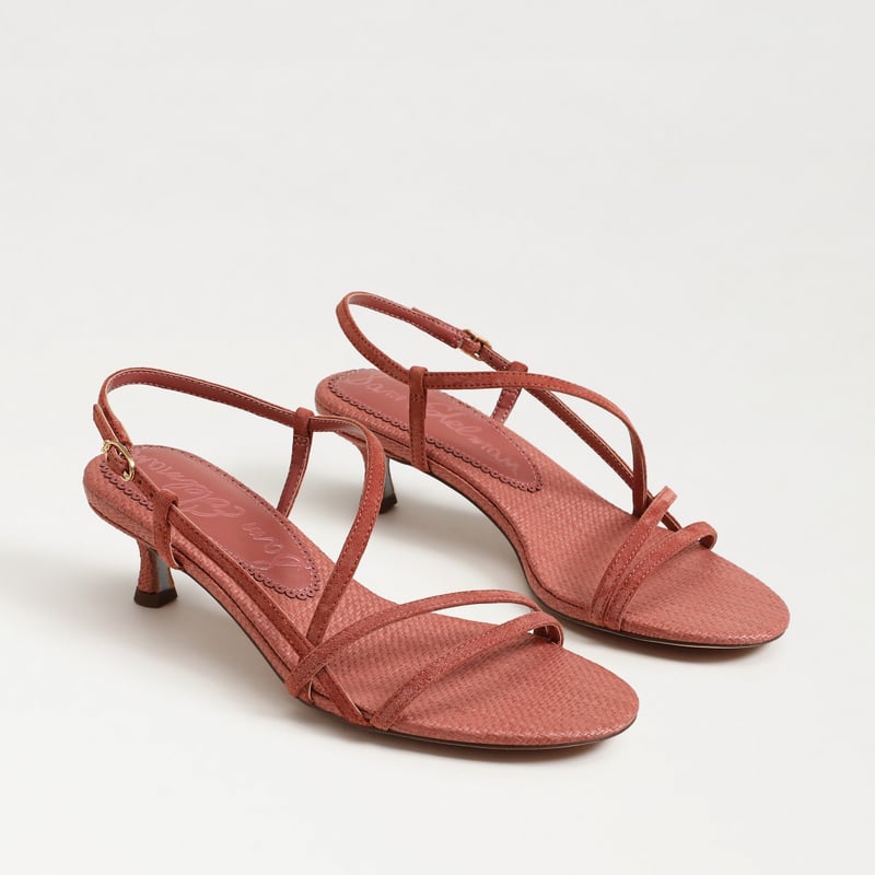 Sam Edelman Cora Kitten Heel Sandal in Indie Pink