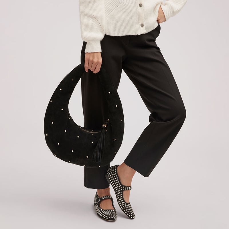 Sam Edelman Michaela Gem Mary Jane Flat in Black